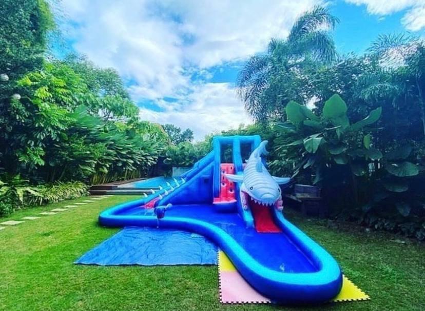 Giant Rainbow Dry Slide
